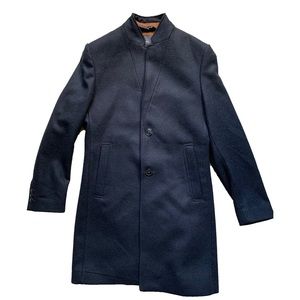 Zara wool and cotton dress coat